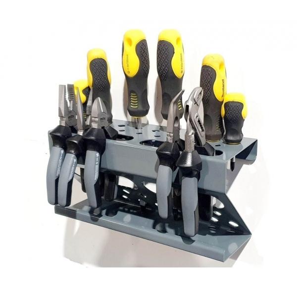 Multifunkciós fali szerszámtartó 19 férőhelyes 1